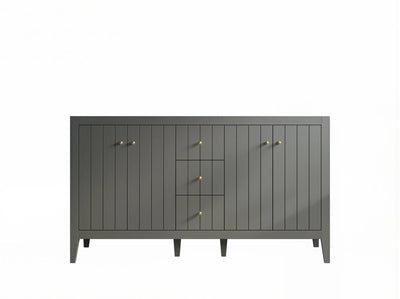 Atlanta 60 in. W x 22 in. D Double Sink Bathroom Vanity - Willow Bath and Vanity
