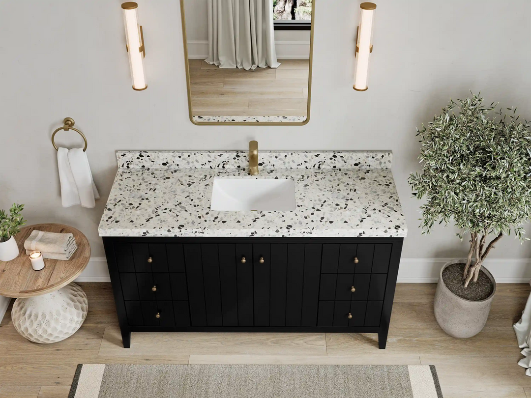 Atlanta 60 in. W x 22 in. D Single Sink Bathroom Vanity - Willow Bath and Vanity