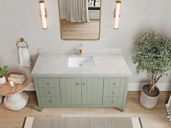 Atlanta 60 in. W x 22 in. D Single Sink Bathroom Vanity - photo 33