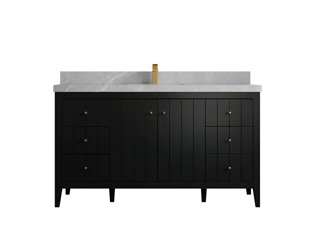 Atlanta 60 in. W x 22 in. D Single Sink Bathroom Vanity - Willow Bath and Vanity