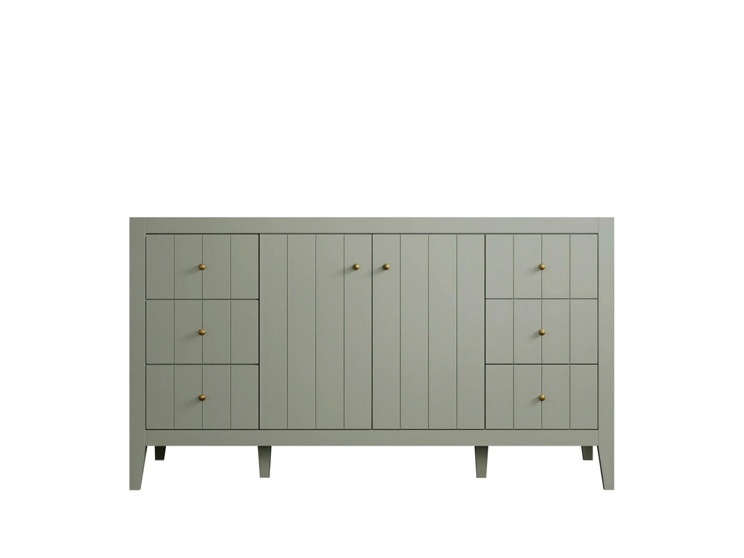 Atlanta 60 in. W x 22 in. D Single Sink Bathroom Vanity | 
              
                Evergreen
                
                  
             - ATL-CAB-EGN-59S - photo №8