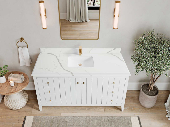 Atlanta 60 in. W x 22 in. D Single Sink Bathroom Vanity - photo 18