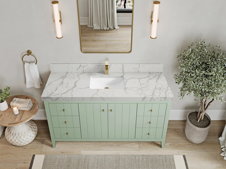 Atlanta 60 in. W x 22 in. D Single Sink Bathroom Vanity - photo 45