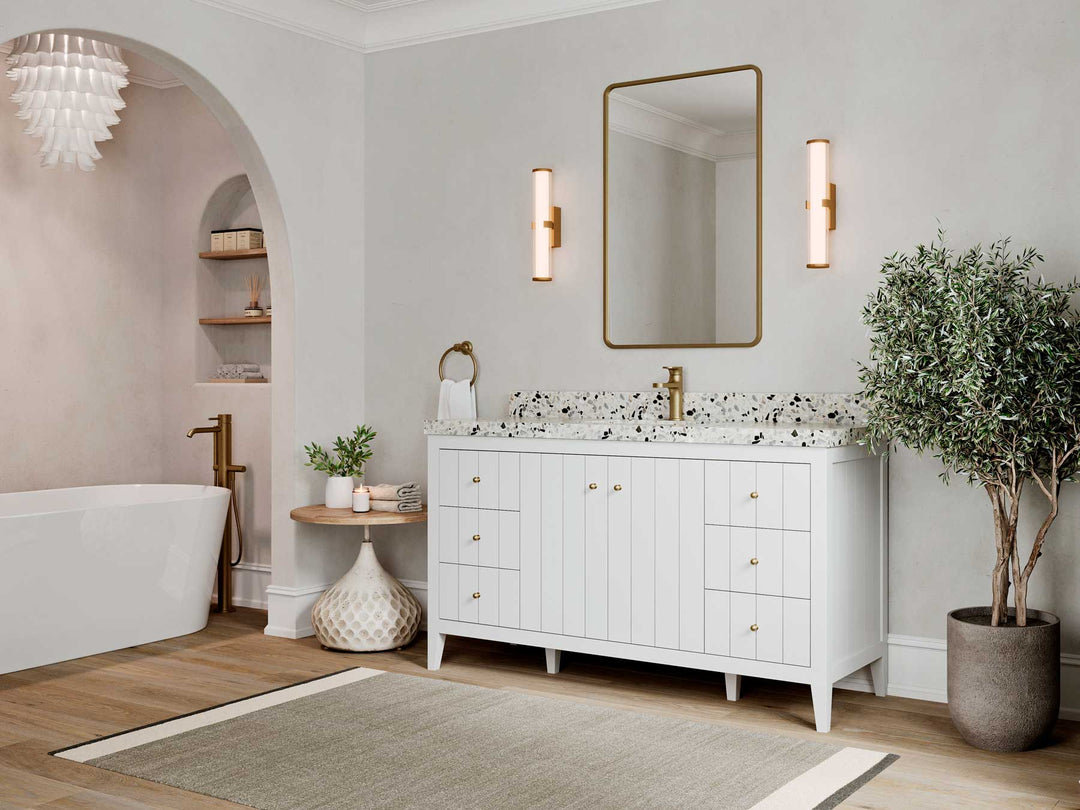 Atlanta 60 in. W x 22 in. D Single Sink Bathroom Vanity - Willow Bath and Vanity