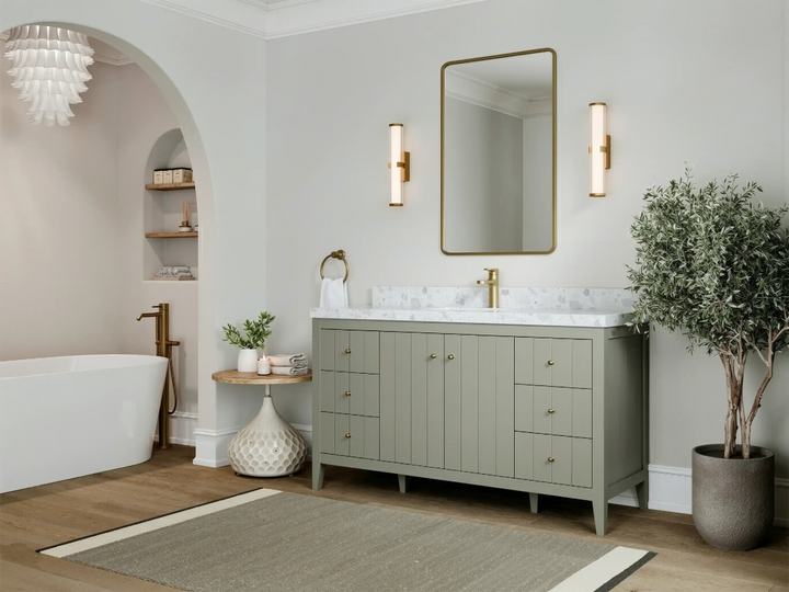 Atlanta 60 in. W x 22 in. D Single Sink Bathroom Vanity - photo 2