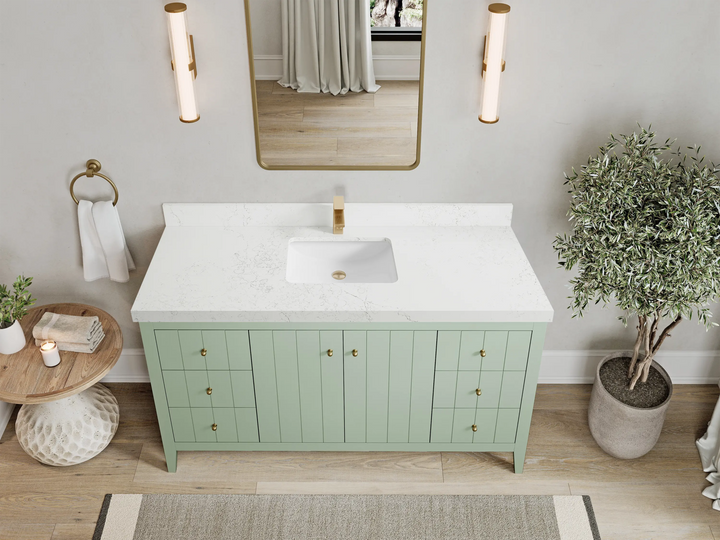 Atlanta 60 in. W x 22 in. D Single Sink Bathroom Vanity - photo 33