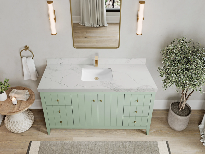 Atlanta 60 in. W x 22 in. D Single Sink Bathroom Vanity - photo 17