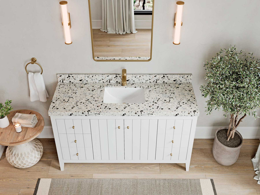 Atlanta 60 in. W x 22 in. D Single Sink Bathroom Vanity - Willow Bath and Vanity