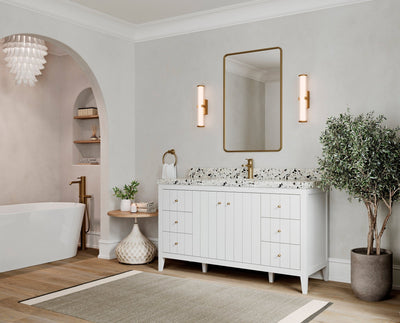 Atlanta 60 in. W x 22 in. D Single Sink Bathroom Vanity - Willow Bath and Vanity