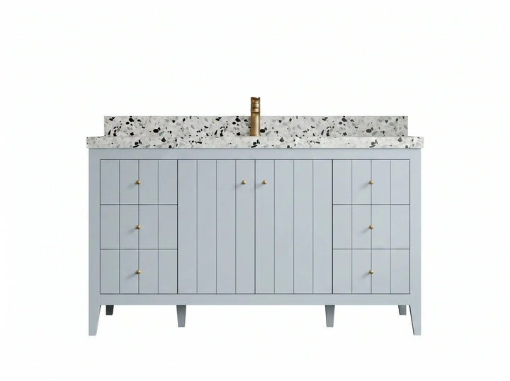 Atlanta 60 in. W x 22 in. D Single Sink Bathroom Vanity - photo 1
