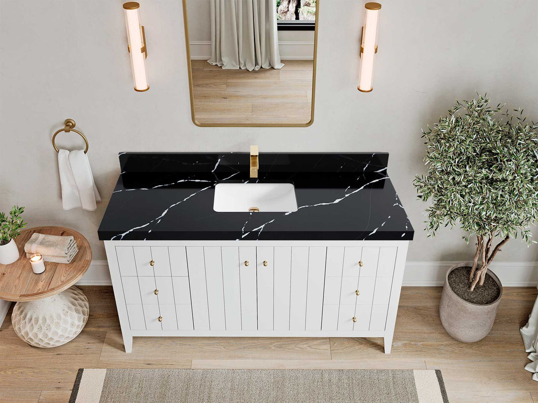 Atlanta 60 in. W x 22 in. D Single Sink Bathroom Vanity - Willow Bath and Vanity