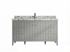 Atlanta 60 in. W x 22 in. D Single Sink Bathroom Vanity - photo 1