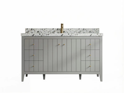 Atlanta 60 in. W x 22 in. D Single Sink Bathroom Vanity - Willow Bath and Vanity