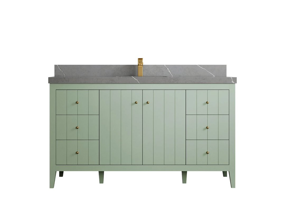 Atlanta 60 in. W x 22 in. D Single Sink Bathroom Vanity - Willow Bath and Vanity