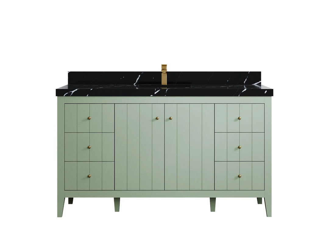 Atlanta 60 in. W x 22 in. D Single Sink Bathroom Vanity - Willow Bath and Vanity