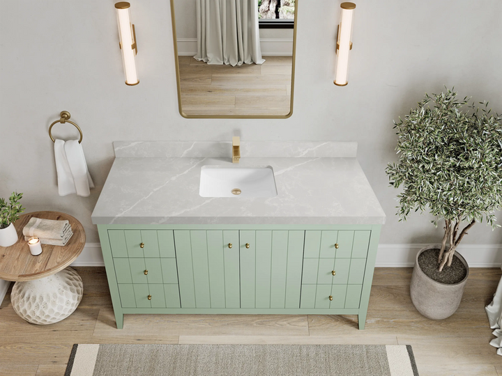 Atlanta 60 in. W x 22 in. D Single Sink Bathroom Vanity - photo 35