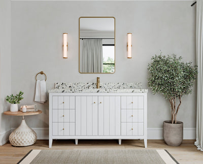 Atlanta 60 in. W x 22 in. D Single Sink Bathroom Vanity - Willow Bath and Vanity