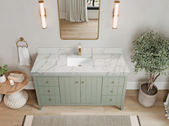 Atlanta 60 in. W x 22 in. D Single Sink Bathroom Vanity - photo 43
