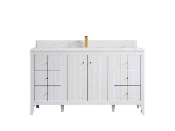 Atlanta 60 in. W x 22 in. D Single Sink Bathroom Vanity - photo 21