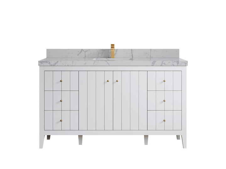 Atlanta 60 in. W x 22 in. D Single Sink Bathroom Vanity - photo 37