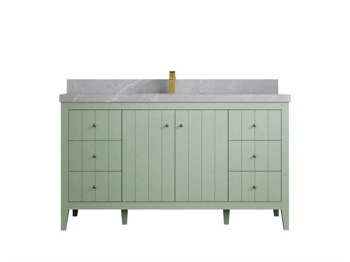 Atlanta 60 in. W x 22 in. D Single Sink Bathroom Vanity - photo 36