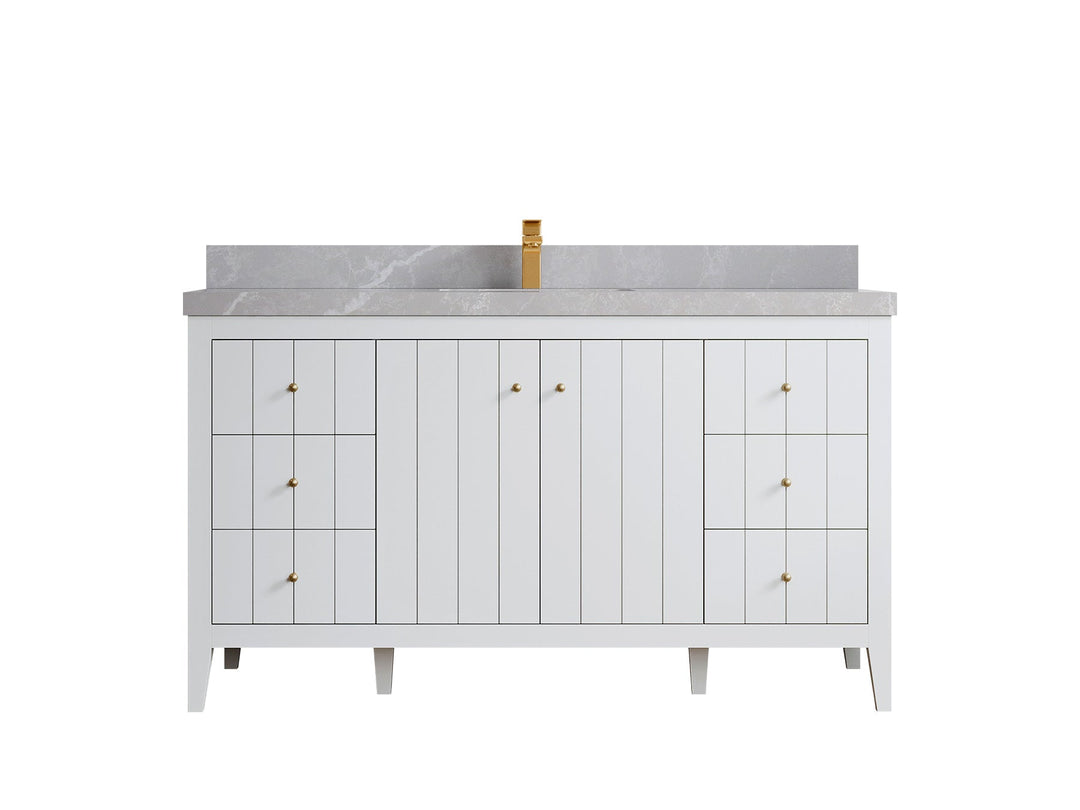 Atlanta 60 in. W x 22 in. D Single Sink Bathroom Vanity - Willow Bath and Vanity