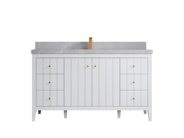 Atlanta 60 in. W x 22 in. D Single Sink Bathroom Vanity - photo 27