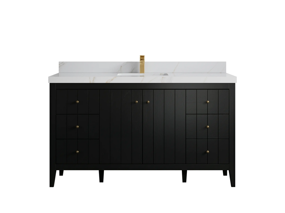 Atlanta 60 in. W x 22 in. D Single Sink Bathroom Vanity - Willow Bath and Vanity