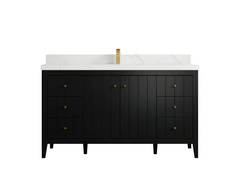 Atlanta 60 in. W x 22 in. D Single Sink Bathroom Vanity - photo 16