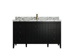 Atlanta 60 in. W x 22 in. D Single Sink Bathroom Vanity - photo 1