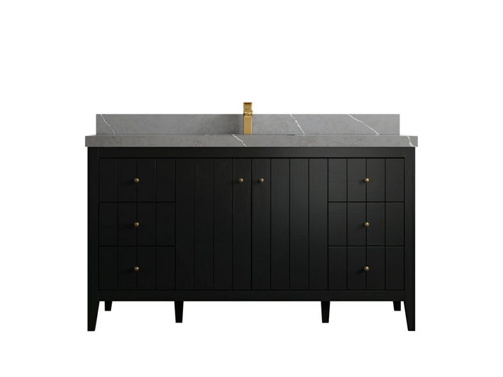 Atlanta 60 in. W x 22 in. D Single Sink Bathroom Vanity - photo 36