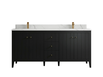 Atlanta 72 in. W x 22 in. D Double Sink Bathroom Vanity - Willow Bath and Vanity