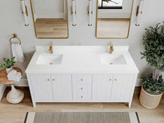 Atlanta 72 in. W x 22 in. D Double Sink Bathroom Vanity - photo 30