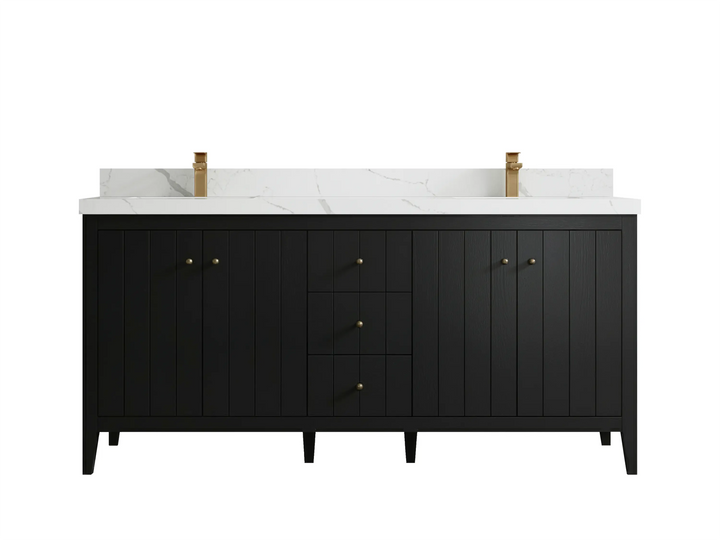 Atlanta 72 in. W x 22 in. D Double Sink Bathroom Vanity - photo 35