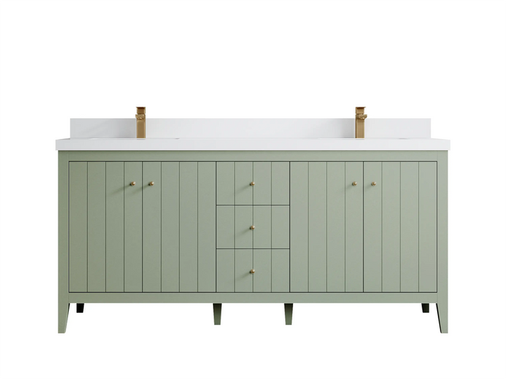 Atlanta 72 in. W x 22 in. D Double Sink Bathroom Vanity - photo 45