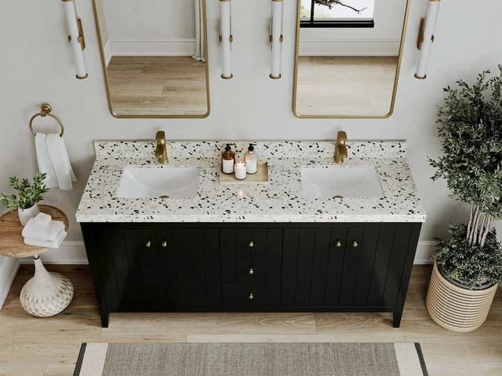 Atlanta 72 in. W x 22 in. D Double Sink Bathroom Vanity - photo 7