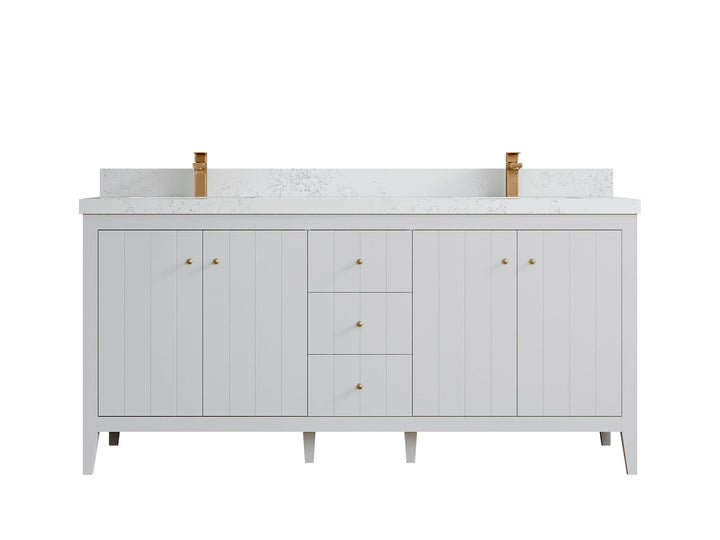Atlanta 72 in. W x 22 in. D Double Sink Bathroom Vanity - photo 33