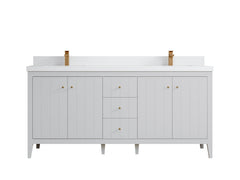 Atlanta 72 in. W x 22 in. D Double Sink Bathroom Vanity - photo 47