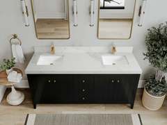 Atlanta 72 in. W x 22 in. D Double Sink Bathroom Vanity - photo 36
