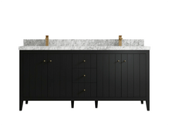 Atlanta 72 in. W x 22 in. D Double Sink Bathroom Vanity - photo 43