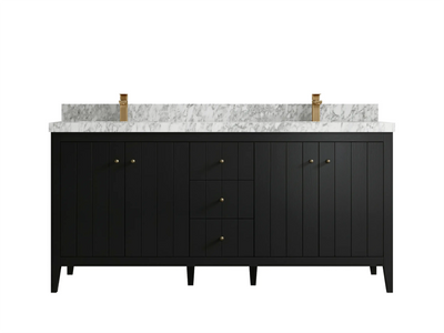 Atlanta 72 in. W x 22 in. D Double Sink Bathroom Vanity - Willow Bath and Vanity