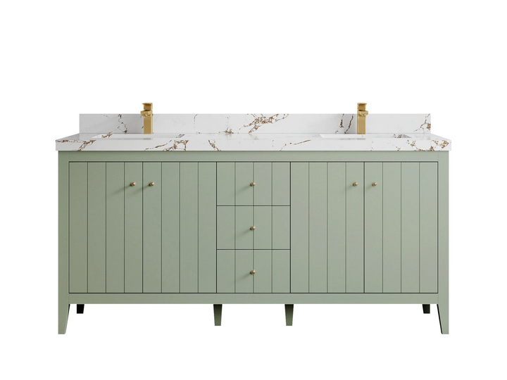 Atlanta 72 in. W x 22 in. D Double Sink Bathroom Vanity - photo 37