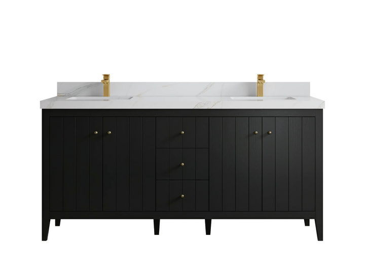 Atlanta 72 in. W x 22 in. D Double Sink Bathroom Vanity - photo 41