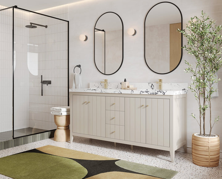 Atlanta 72 in. W x 22 in. D Double Sink Bathroom Vanity - photo 3