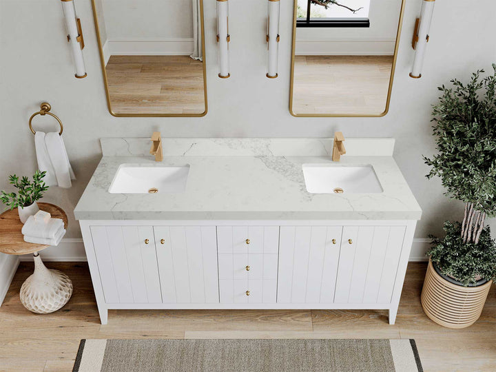 Atlanta 72 in. W x 22 in. D Double Sink Bathroom Vanity - photo 18