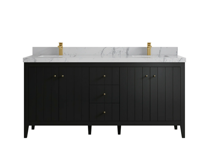 Atlanta 72 in. W x 22 in. D Double Sink Bathroom Vanity - photo 29