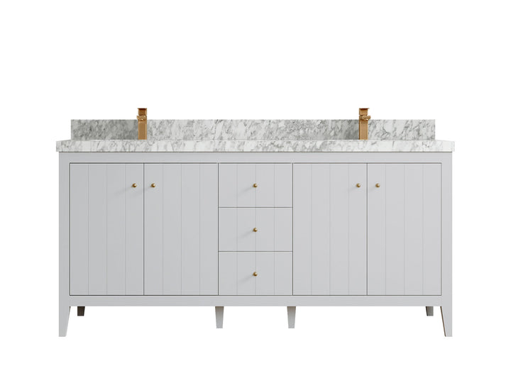 Atlanta 72 in. W x 22 in. D Double Sink Bathroom Vanity - photo 23