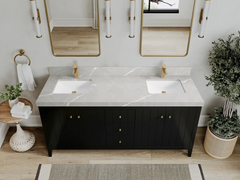 Atlanta 72 in. W x 22 in. D Double Sink Bathroom Vanity - photo 16