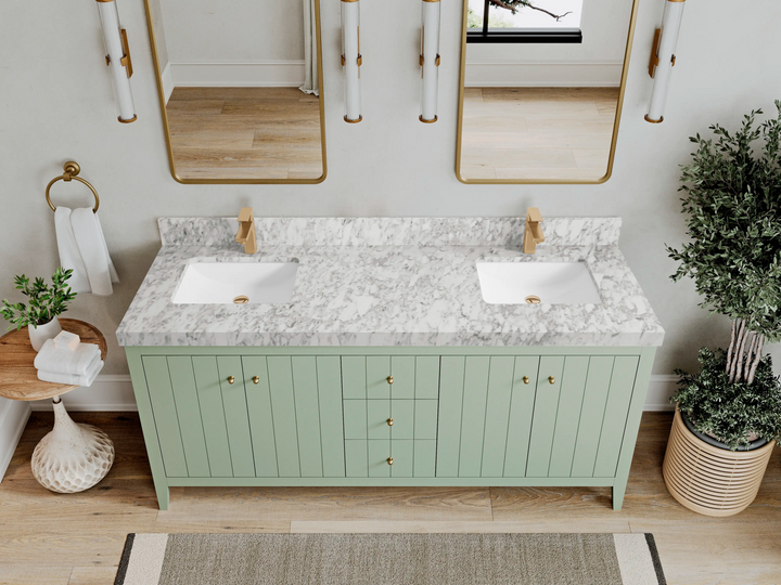 Atlanta 72 in. W x 22 in. D Double Sink Bathroom Vanity - photo 51