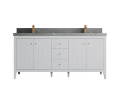 Atlanta 72 in. W x 22 in. D Double Sink Bathroom Vanity - photo 37